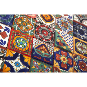 Salazar -  Mexican 5x5cm Tiles Patchwork
