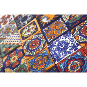 Salazar -  Mexican 5x5cm Tiles Patchwork