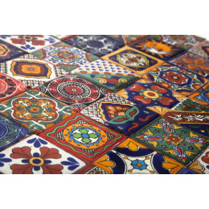 Salazar -  Mexican 5x5cm Tiles Patchwork