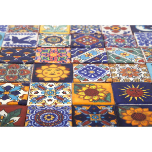 Saburo -  Mexican ceramic tiles - 5x5 cm