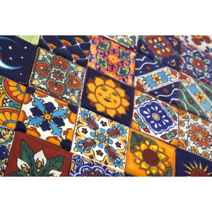 Saburo -  Mexican ceramic tiles - 5x5 cm