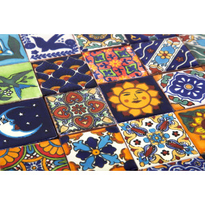 Saburo -  Mexican ceramic tiles - 5x5 cm