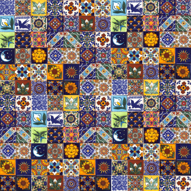 Saburo -  Mexican ceramic tiles - 5x5 cm