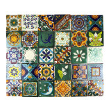 Verde - set of multi-colored wall decors - 30 pieces