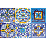 Armando - original Talavera tiles from Mexico - 30 pieces