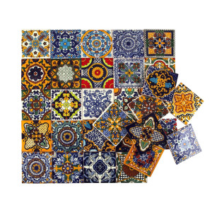 Colorido - a set of multi-colored wall decors