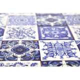 Tono  - Blue Mexican Patchwork 