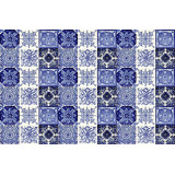 Tono  - Blue Mexican Patchwork 