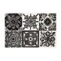 Idan - Black&White Mexican tiles - patchwork