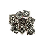 Ferran - mexican patchwork - 30 pieces - 10,5 x 10,5 cm