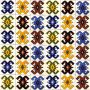 Hucul - mexican Talavera ceramic tiles - 30 pieces