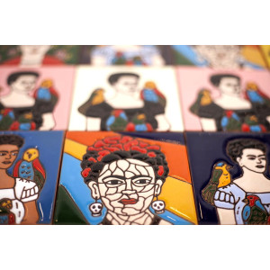 Fridas - 30 tiles set with Frida Kahlo