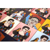 Fridas - 30 tiles set with Frida Kahlo