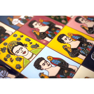 Fridas - 30 tiles set with Frida Kahlo