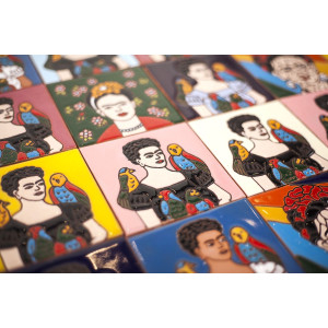 Fridas - 30 tiles set with Frida Kahlo