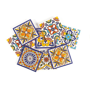 Felipe - mexican Talavera tiles - patchwork 