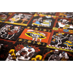 Cartrina mix - Calavera, Day of the dead Patchwork Mexican tiles