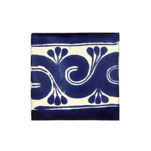 Mirta - set of mexican tiles with a border