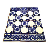 Mirta - set of mexican tiles with a border