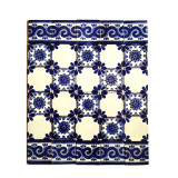 Mirta - set of mexican tiles with a border