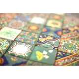 Verdicino - small Mexican tiles 5x5 - 120 pieces