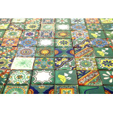 Verdicino - small Mexican tiles 5x5 - 120 pieces