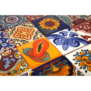 Conrado -  ceramic mexican tiles - 30 pieces