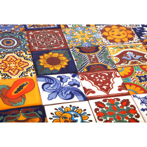 Conrado -  ceramic mexican tiles - 30 pieces