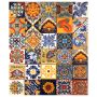 Conrado -  ceramic mexican tiles - 30 pieces