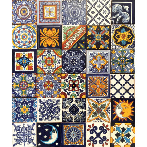 Horacio  - original Talavera tiles from Mexico - 30 pieces