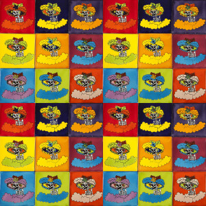 Catrinas - Talavera pop art tiles - 30 pieces