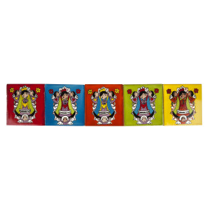 Virgenes - Talavera pop art tiles - 30 pieces