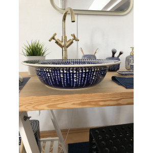 Ceramic Sink Boleslawiec Marcelina