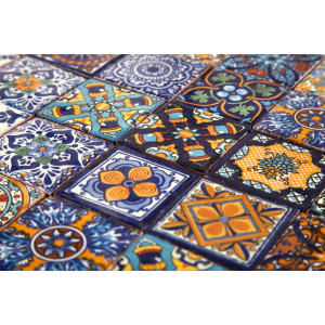 Tonito - small tiles patchwork - 5x5 cm