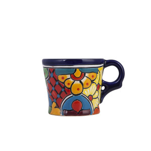 Té - colorful mug made of Talavera ceramics