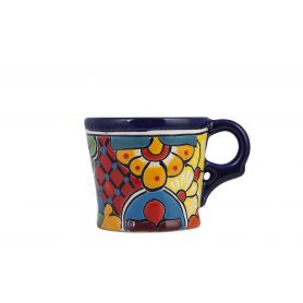 Té - colorful mug made of Talavera ceramics