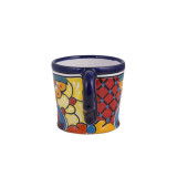 Té - colorful mug made of Talavera ceramics