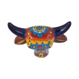 Vaca - decorative head of a cow - Talavera ceramics