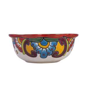 Chicharronera Mediana - ceramic bowl Talavera