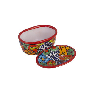 Fuego - ceramic bathroom set from Mexico