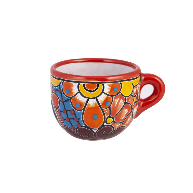 Chocolatera - colorful mug made of Talavera ceramics