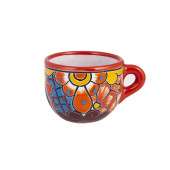 Chocolatera - colorful mug made of Talavera ceramics