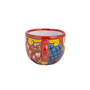 Chocolatera - colorful mug made of Talavera ceramics
