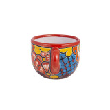 Chocolatera - colorful mug made of Talavera ceramics