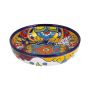 Charola - a decorated platter of Talavera from Mexico