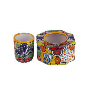 Viento - ceramic bathroom set from Mexico