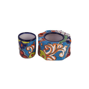 Tierra - ceramic bathroom set from Mexico