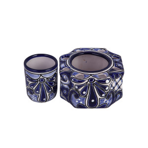 Metalero - ceramic bathroom set from Mexico