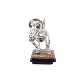 Perro y hueso - original dog figure in Talaver technique