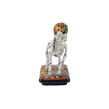 Perro y hueso - original dog figure in Talaver technique